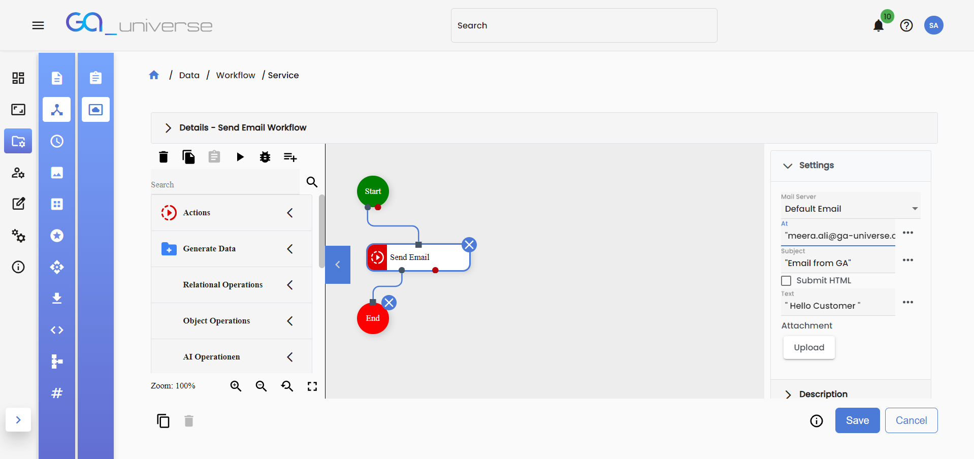 Service Workflow