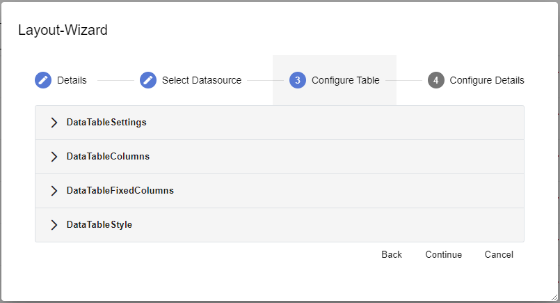 Selecting Settings